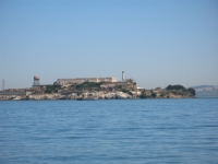Gefängnisinsel Alcatraz in der San Francisco Bay.