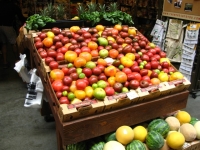 Tomaten-Vielfalt im Farmers Market, Ferry Building.