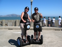 Wir, hoch zu Segway.