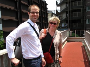 Auf dem Weg zum Ryokan.